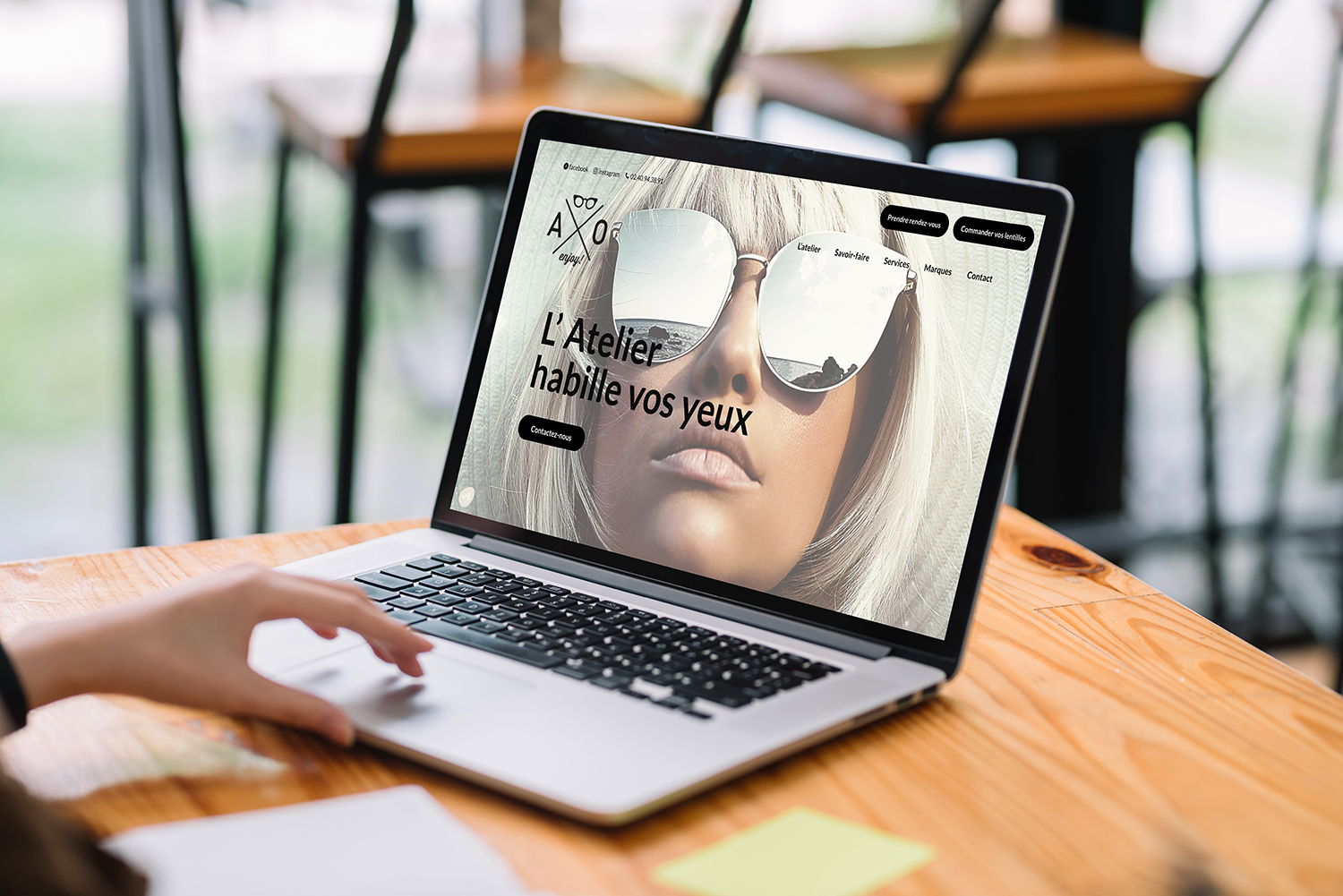 mockup ordinateur